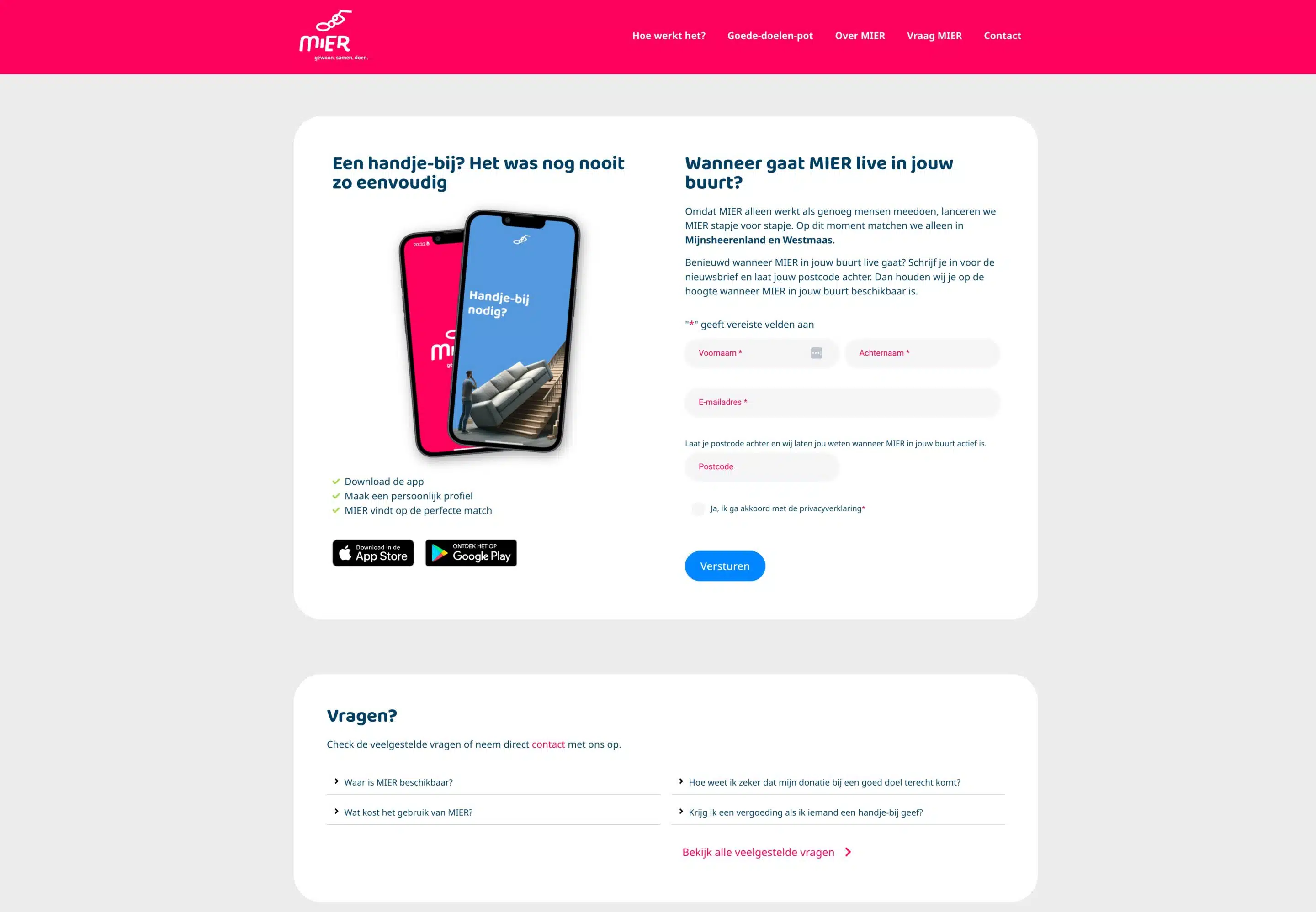 A start-up with a mission