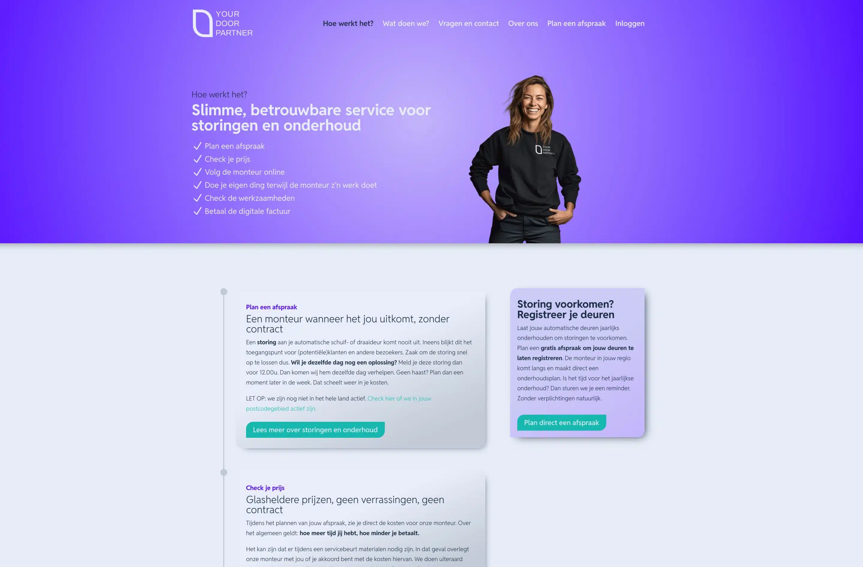Conceptontwikkeling Your Door Partner